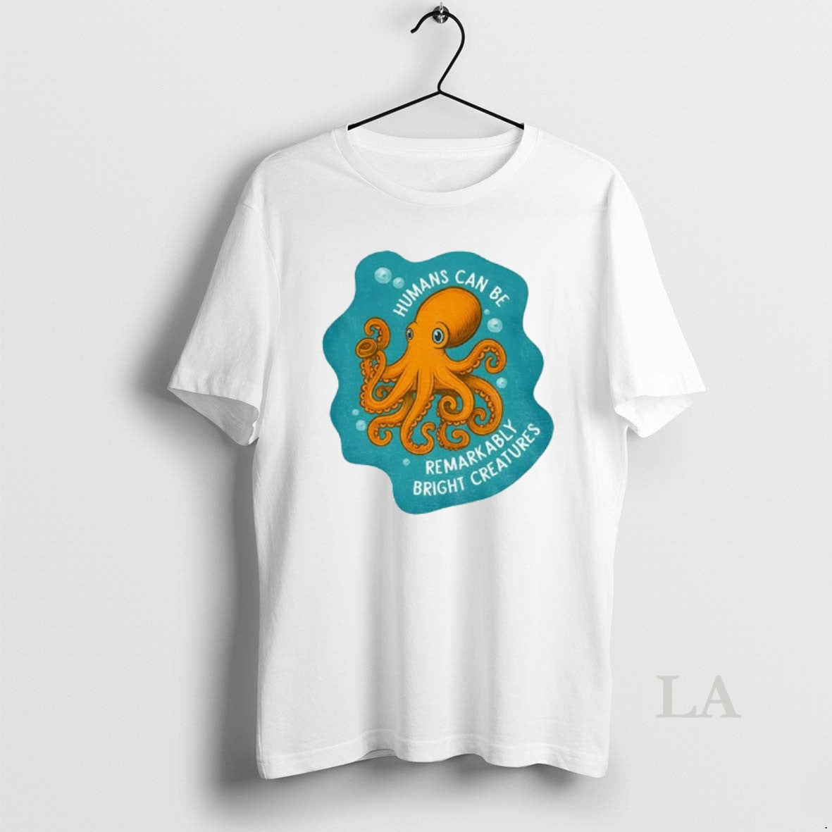 Original Octopus Humans Can Be Remarkably Bright Creatures T-Shirts, Hoodie, Sweatshirt | PopFlextees.com
