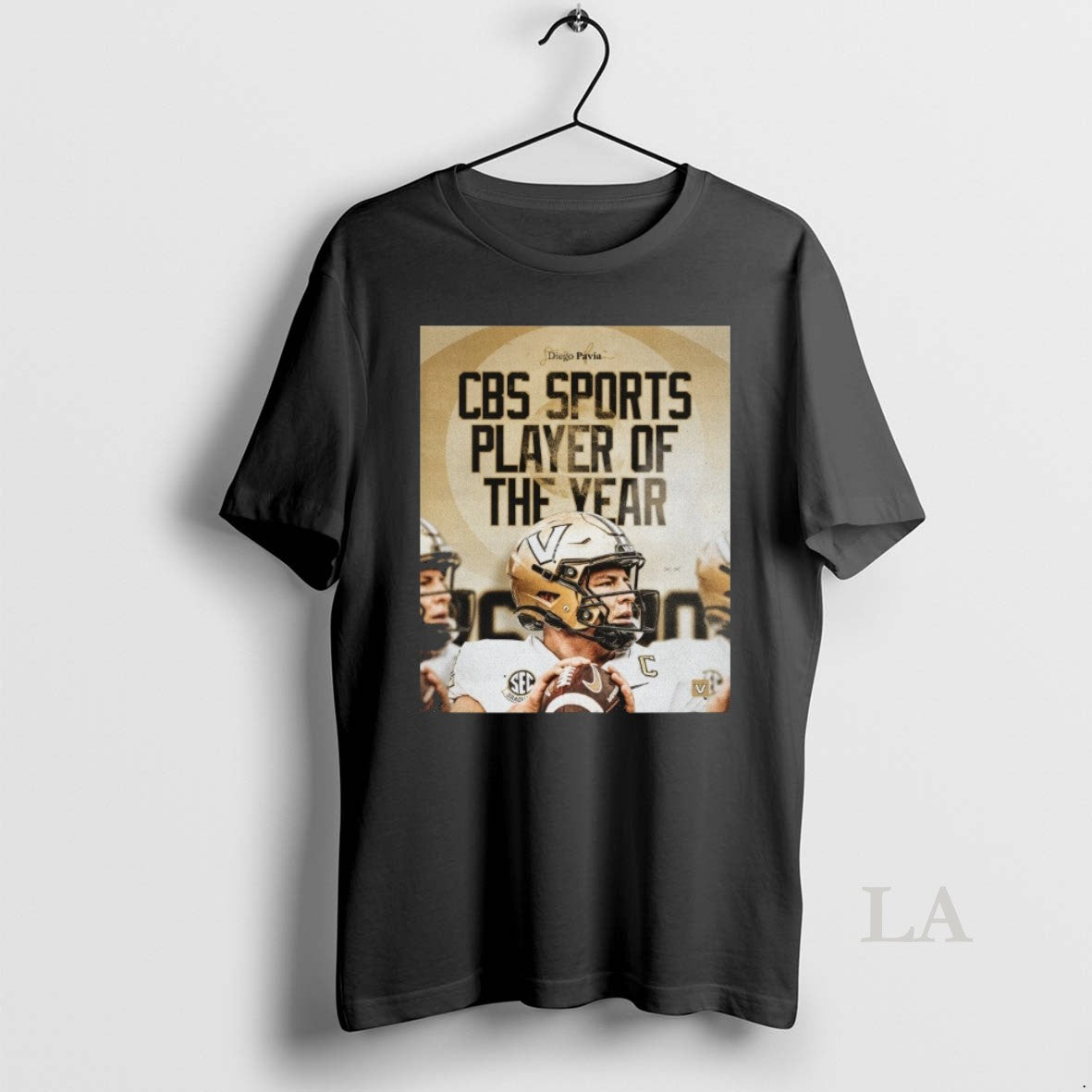 Original Vanderbilt Commodores Diego Pavia 2025 Cbs Sports Player Of The Year T-Shirts, Hoodie, Sweatshirt | PopFlextees.com
