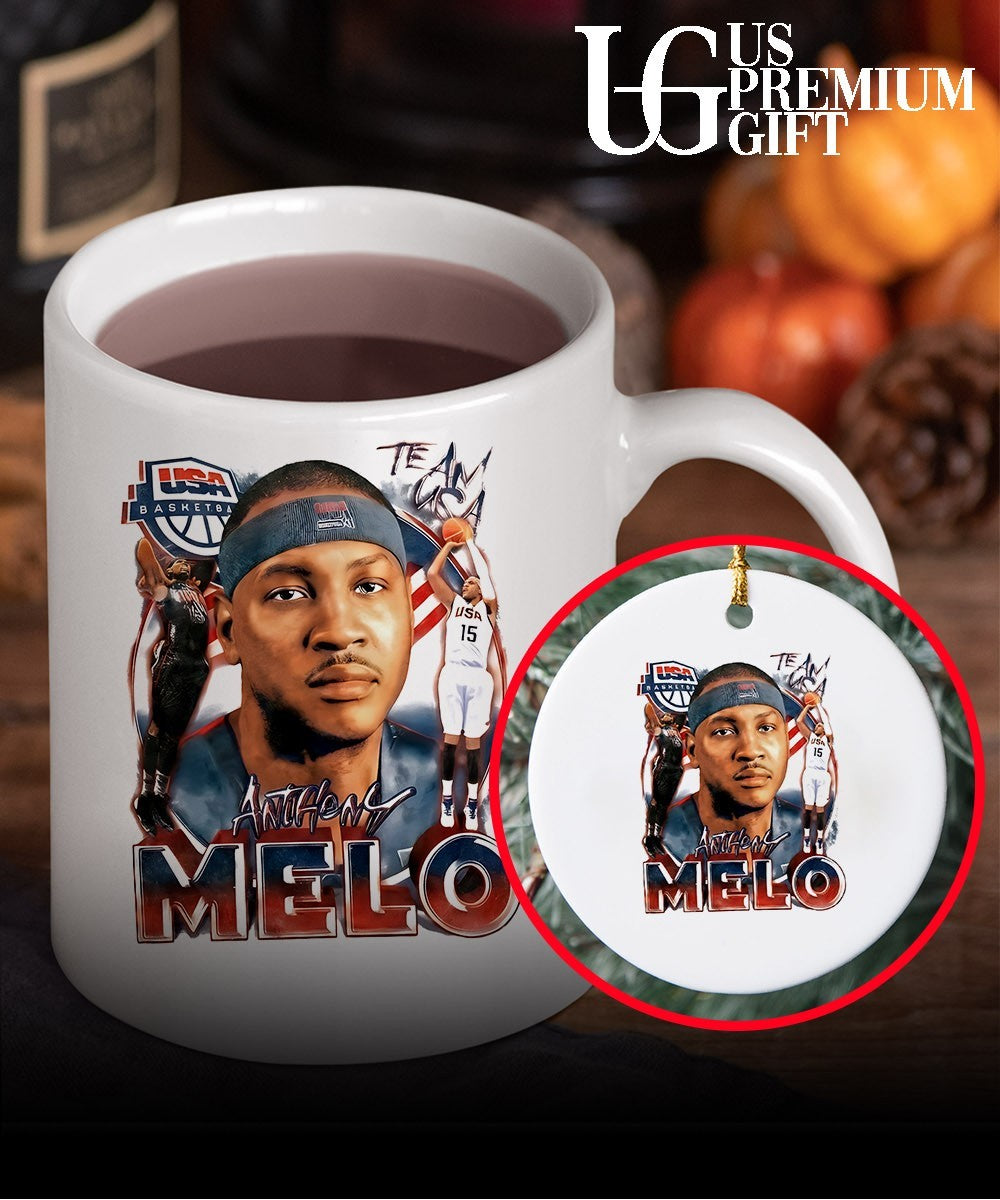 Carmelo Anthony player Team USA basketball vintage shirt