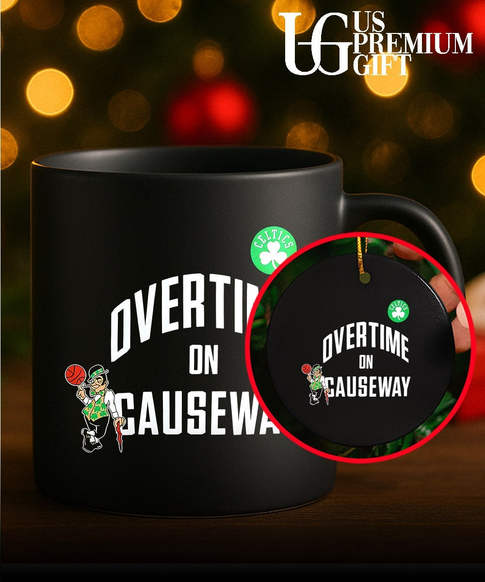 Overtime on Causeway Boston Celtics NBA shirt