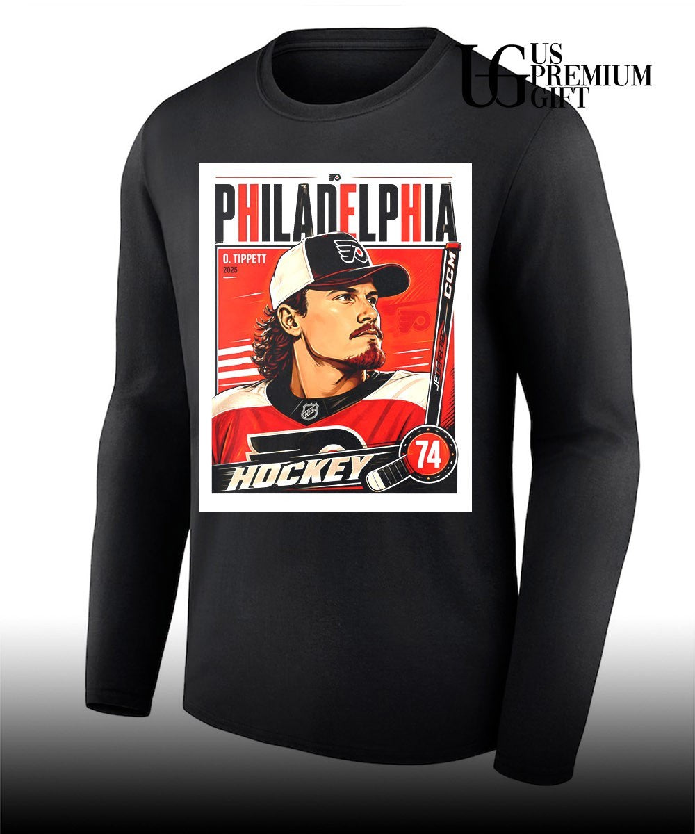 Owen Tippett 74 Philadelphia Flyers Hockey shirt