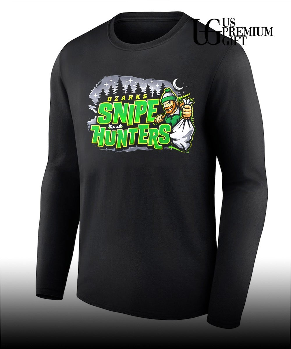 Ozarks Snipe Hunters logo shirt