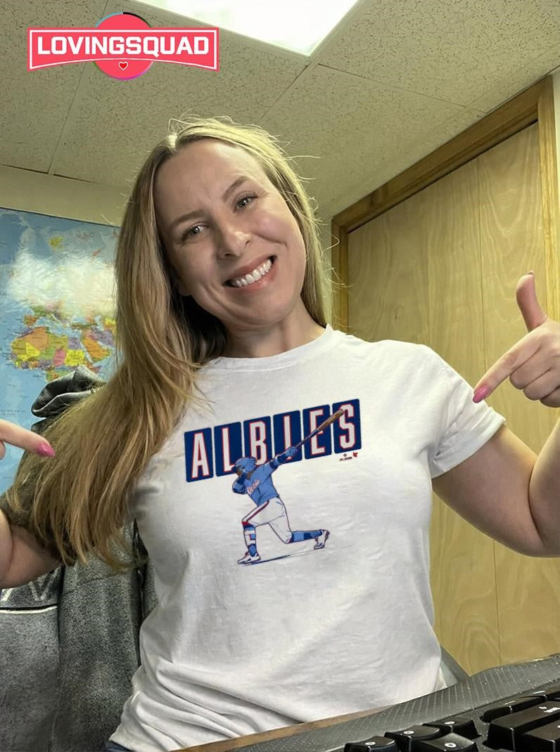 Ozzie Albies ATL Slugger Swing Shirt