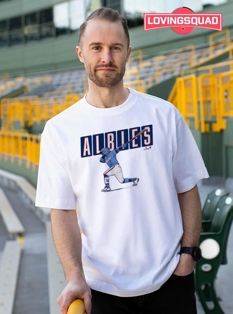 Ozzie Albies ATL Slugger Swing Shirt