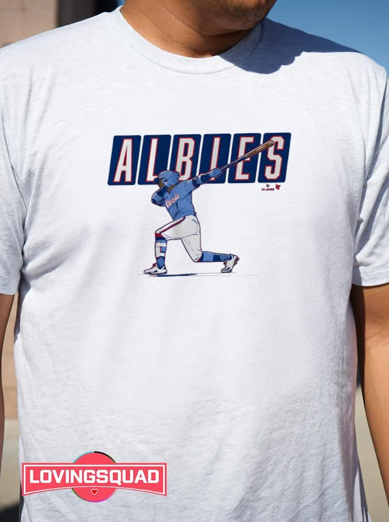 Ozzie Albies ATL Slugger Swing Shirt