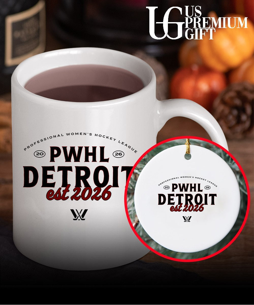 PWHL Detroit Est 2026 Professional Women’s Hockey League shirt