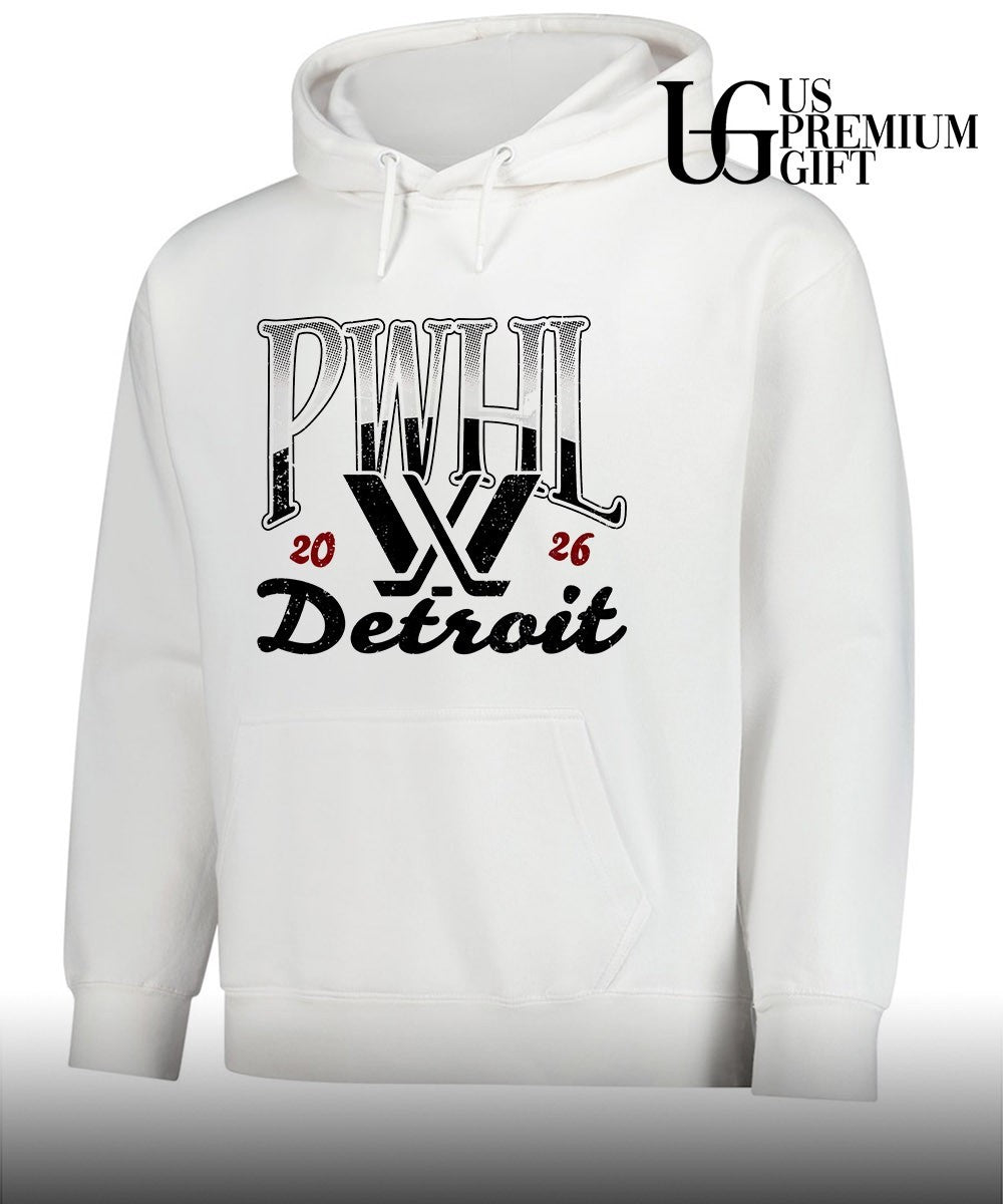 PWHL Detroit Stadium Sky High 2026 shirt