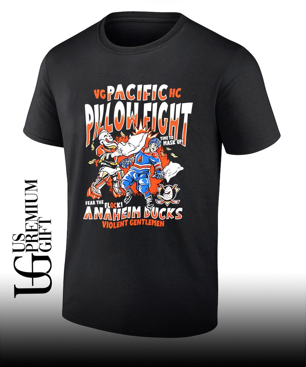 Pacific Pillow Fight Violent Gentlemen Anaheim Ducks hockey shirt