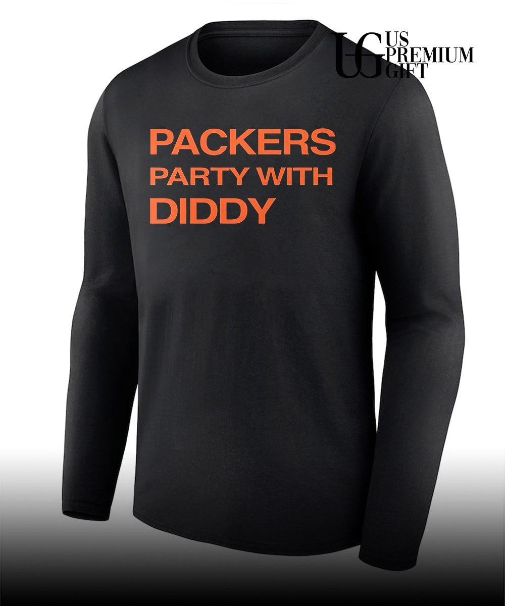 Packer fans party with Diddy shirt