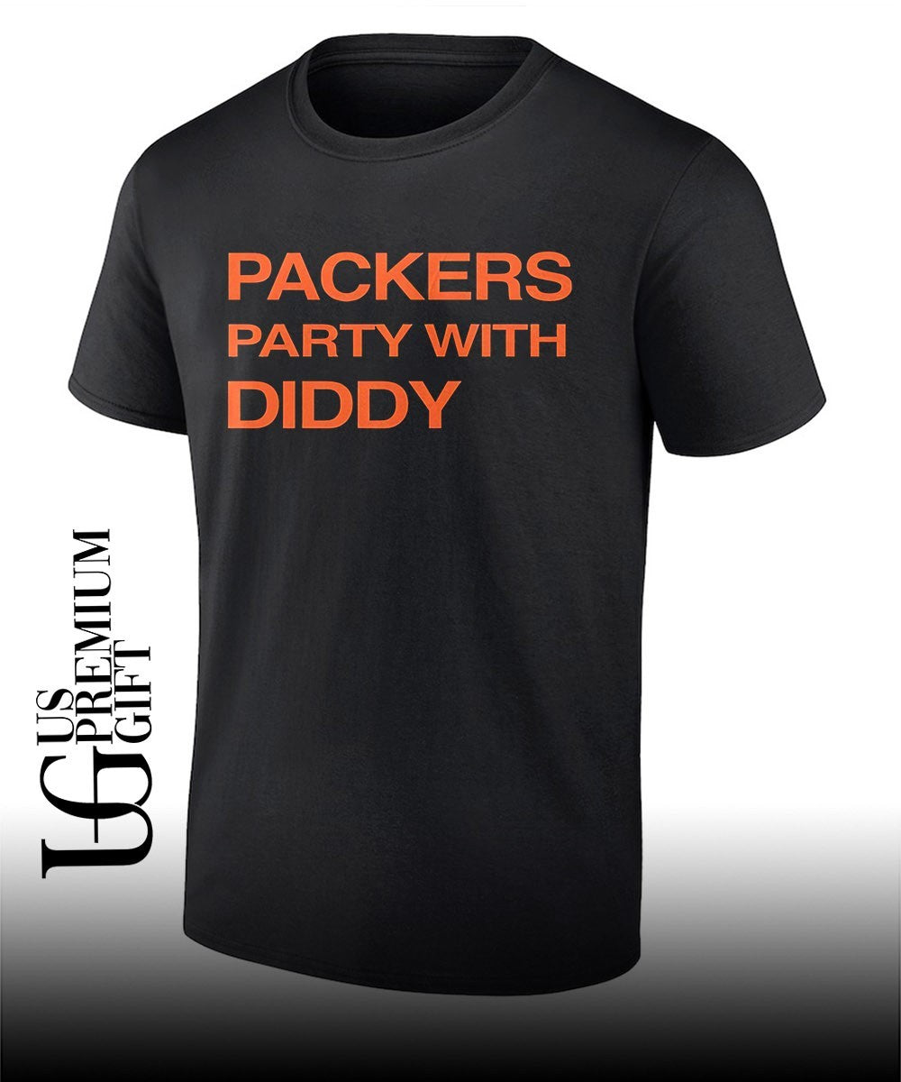 Packer fans party with Diddy shirt