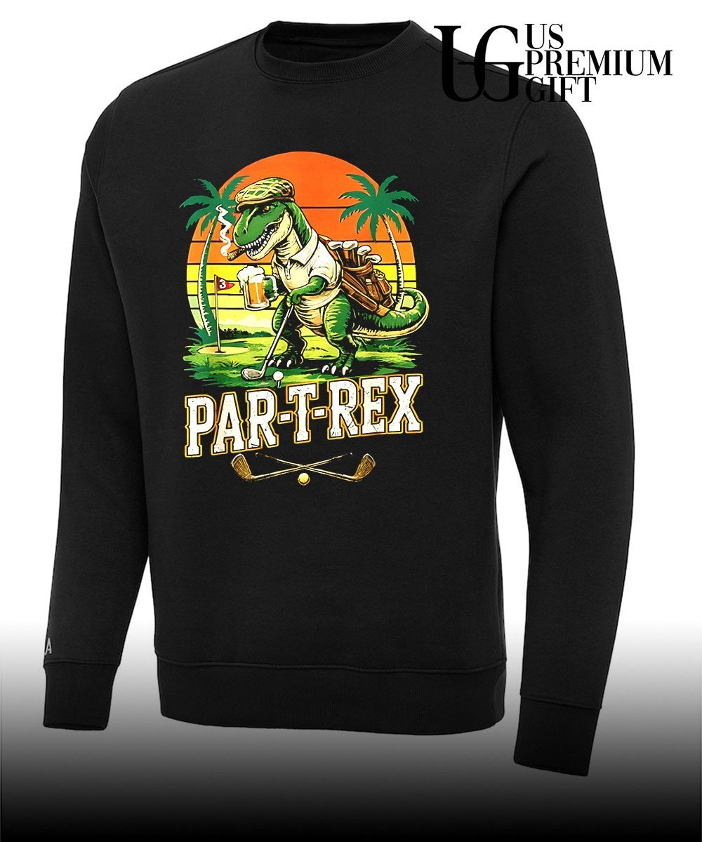 Par-T-Rex Golf Party Dinosaur Golfer shirt