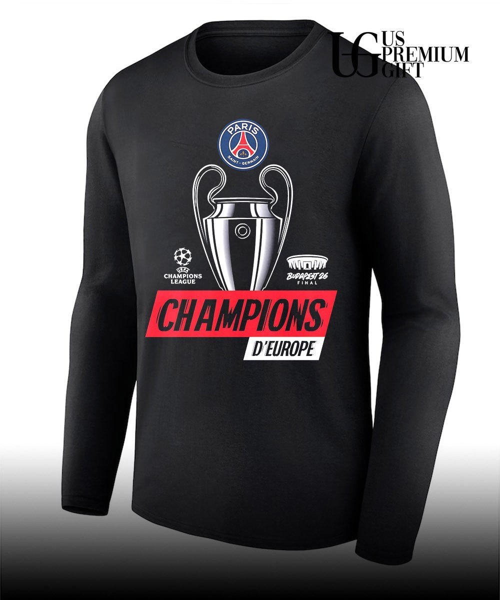 Paris Saint-Germain European Champions 2026 T-shirt