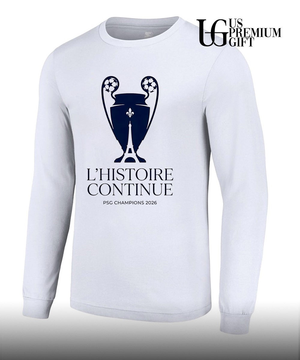 Paris Saint-Germain L’Histoire Continue Champions League UCL 2026 shirt