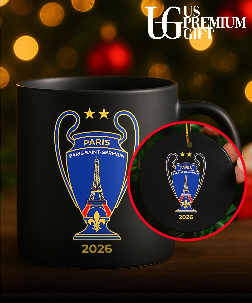 Paris Saint-Germain UEFA Champions League 2026 trophy shirt