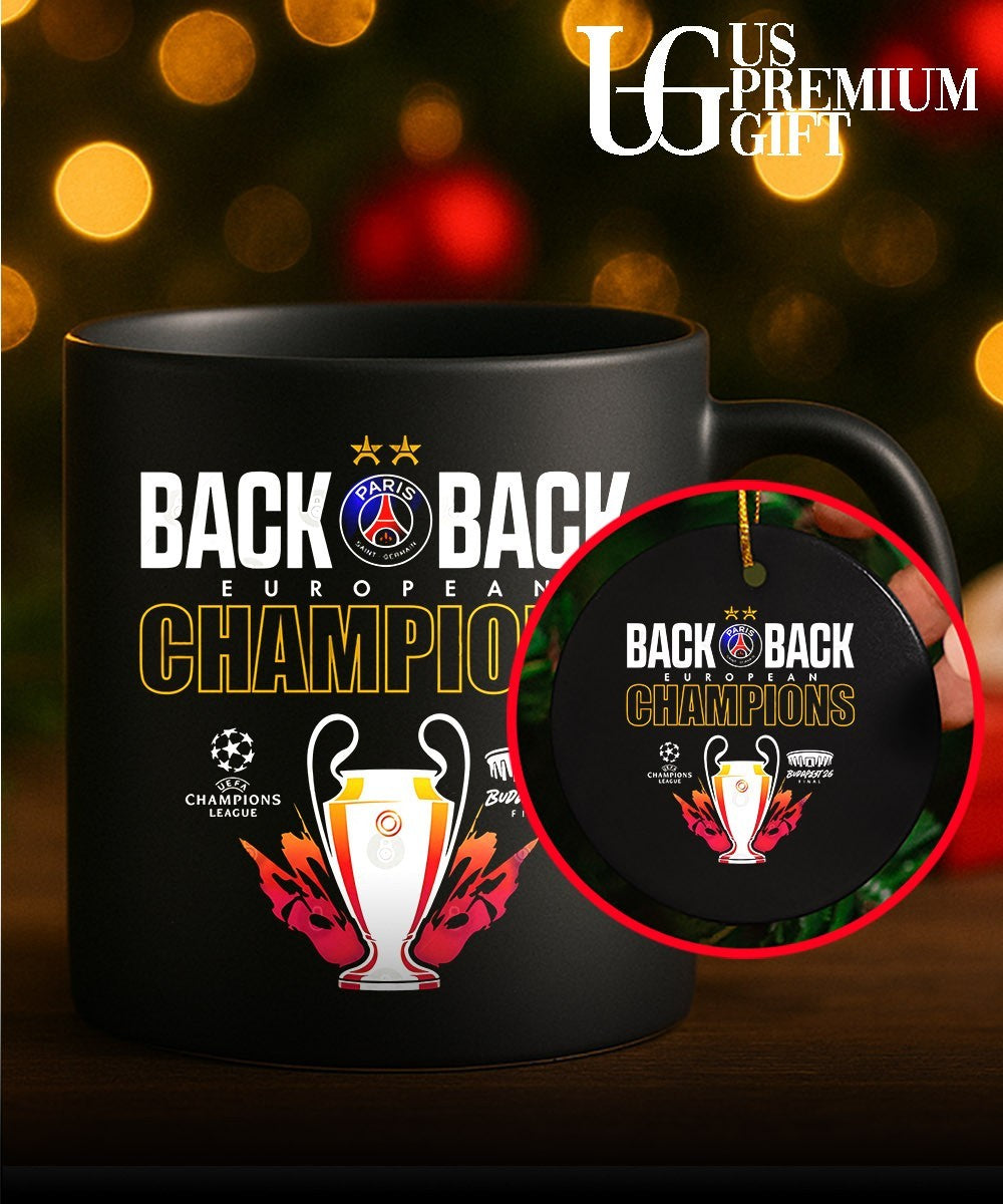 Paris Saint-Germain back to back UEFA Champions 2026 trophy shirt