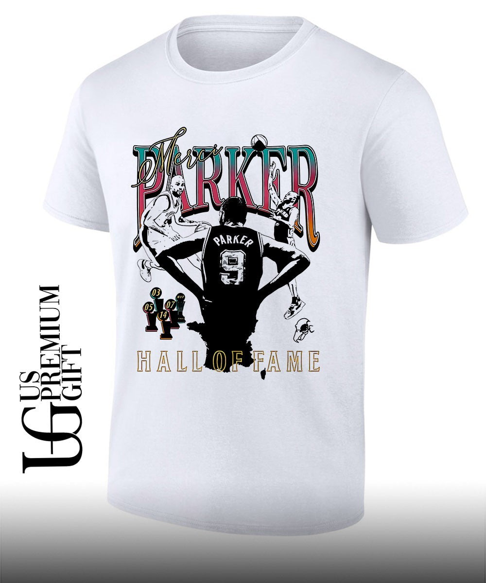 Parker Hall Of Fame Tony Parker San Antonio Spurs NBA shirt