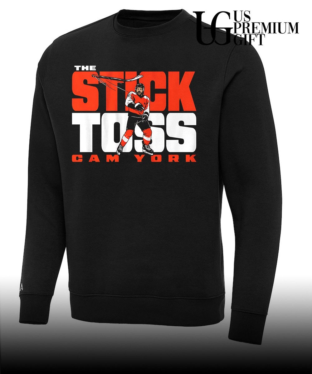 Philadelphia Flyers Cam York the stick toss T-shirt