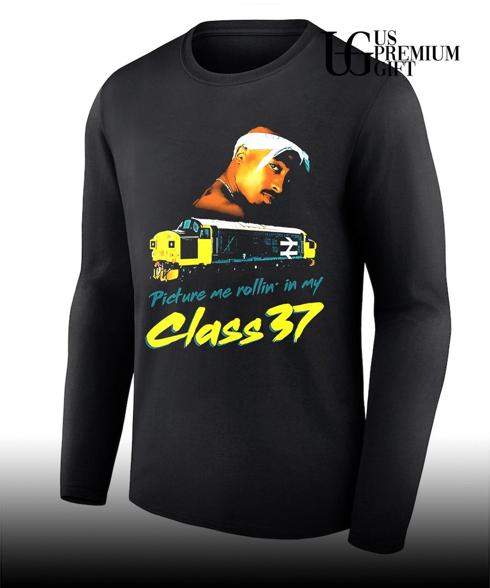 Picture Me Rollin’ In My Class 37 Tupac shirt