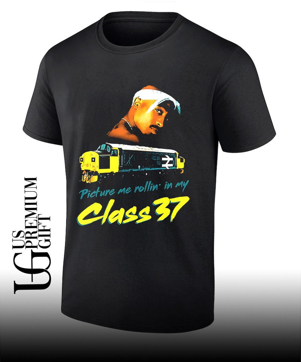 Picture Me Rollin’ In My Class 37 Tupac shirt