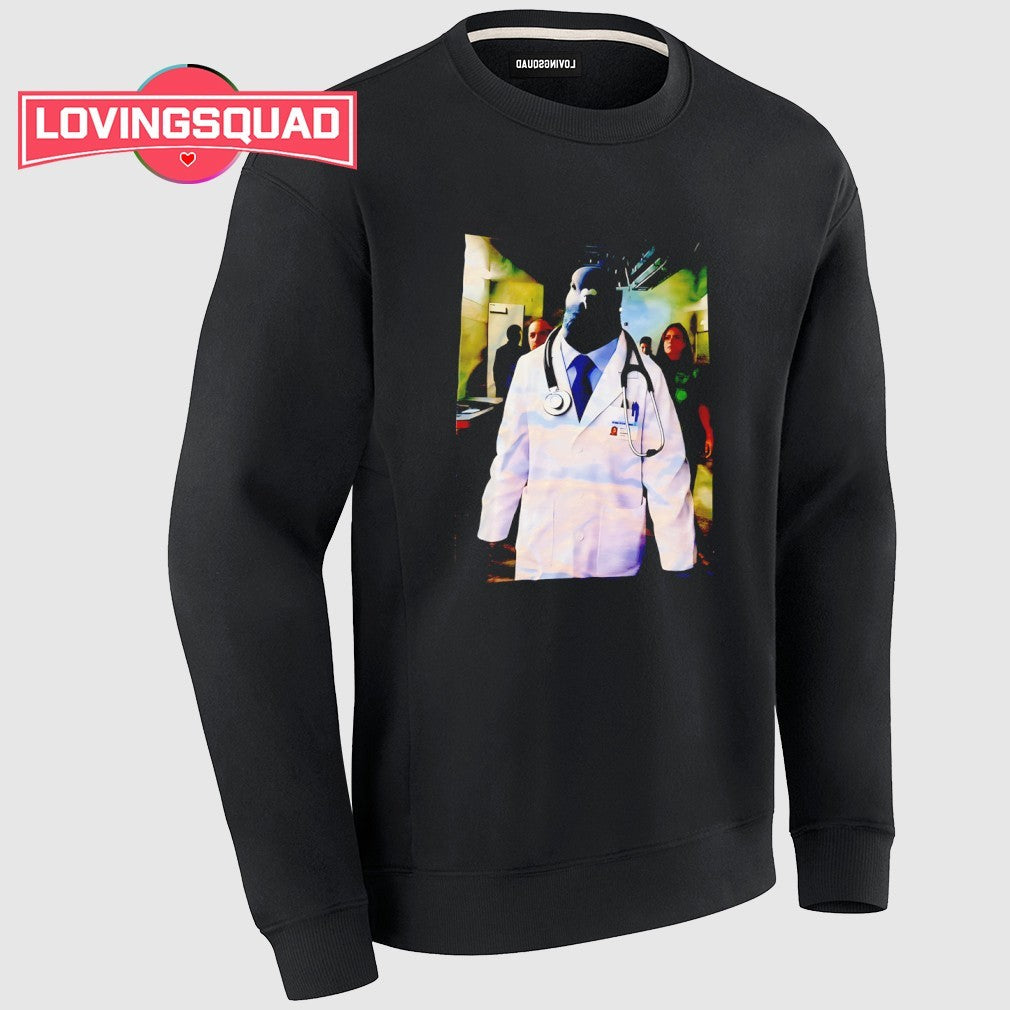 Pigeon Doctor Funny Surreal Medical shirt