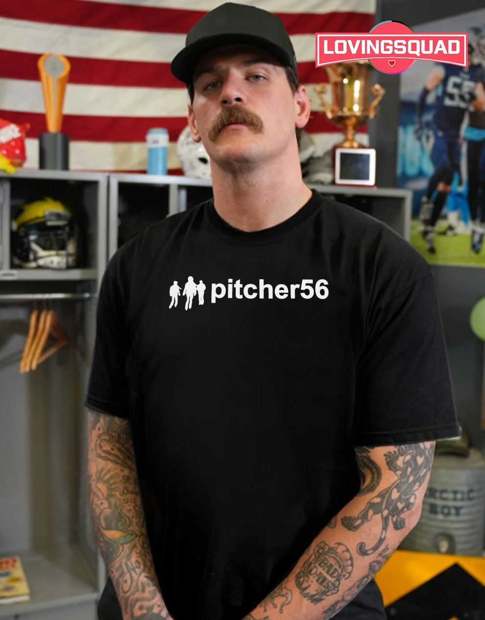 Pitcher56 Sports Silhouettes shirt