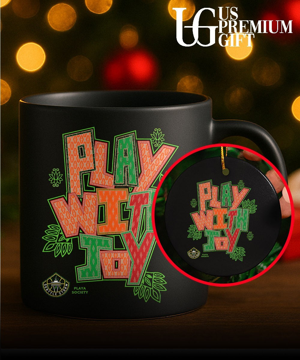 Playa Society Play With Joy AANHPI Seattle Storm WNBA shirt