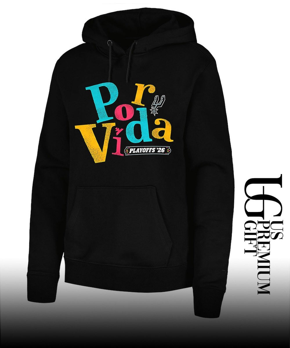Por Vida San Antonio Spurs NBA Playoffs 2026 shirt