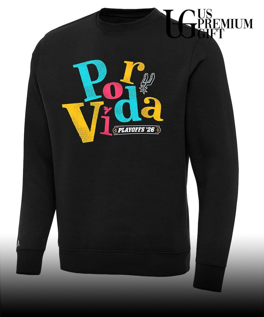 Por Vida San Antonio Spurs NBA Playoffs 2026 shirt