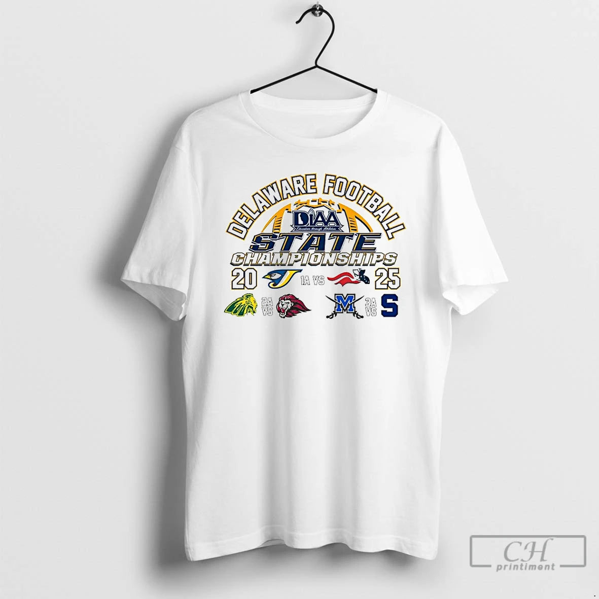 Premium 2025 Diaa State Football Championships Logo Ornaments T-Shirts, Hoodie, Sweatshirt | PopFlextees.com
