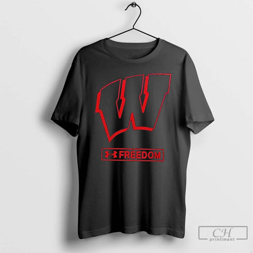Premium 2025 Freedom Wisconsin Badgers Football Coach Luke Fickell T-Shirts, Hoodie, Sweatshirt | PopFlextees.com