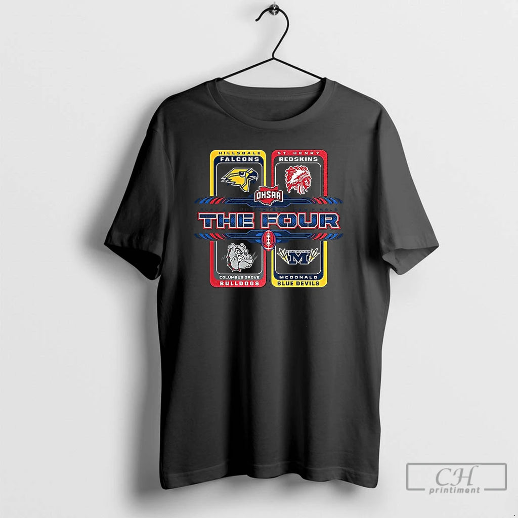 Premium 2025 Ohsaa Football Division 7 The Four T-Shirts, Hoodie, Sweatshirt | PopFlextees.com