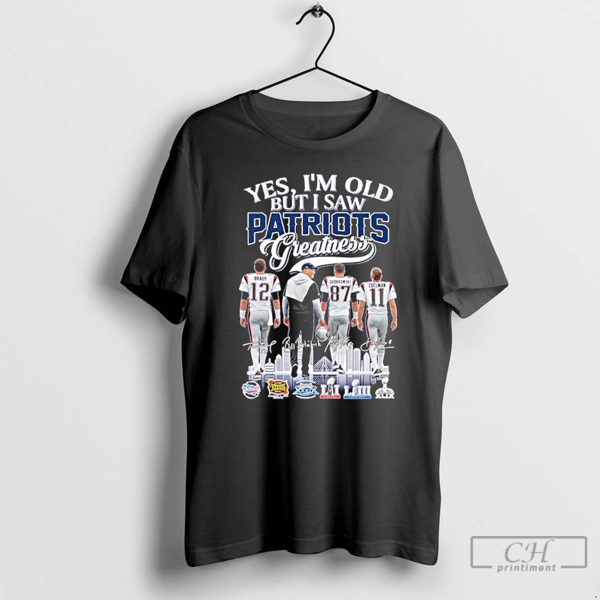Premium 2025 Yes Im Old But I Saw Patriots Greatness Player Signature City T Shirts Hoodie, Sweatshirt | PopFlextees.com
