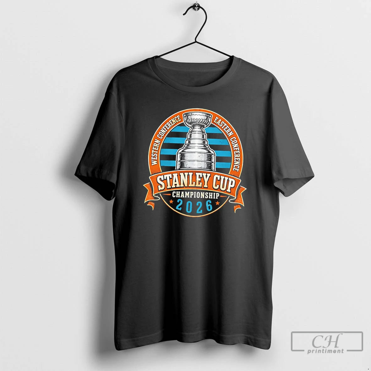 Premium 2026 Stanley Cup Championship Western Vs Eastern Conference Tee