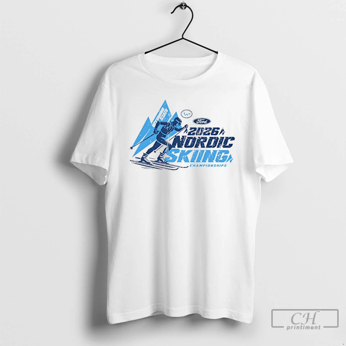 Premium 2026 Wyoming State Ford Nordic Skiing Championships T-Shirts, Hoodie, Sweatshirt | PopFlextees.com