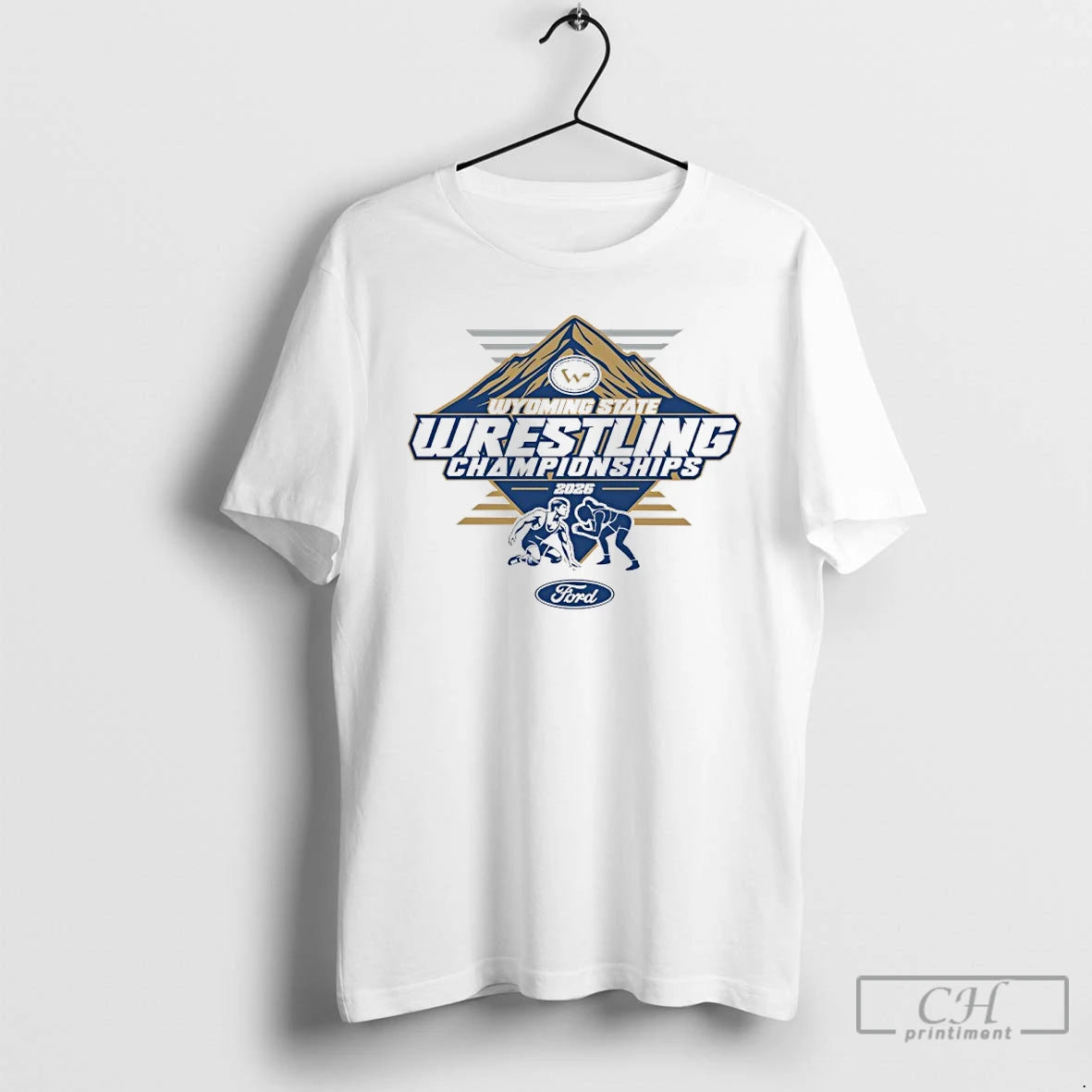 Premium 2026 Wyoming State Ford Wrestling Championships T-Shirts, Hoodie, Sweatshirt | PopFlextees.com