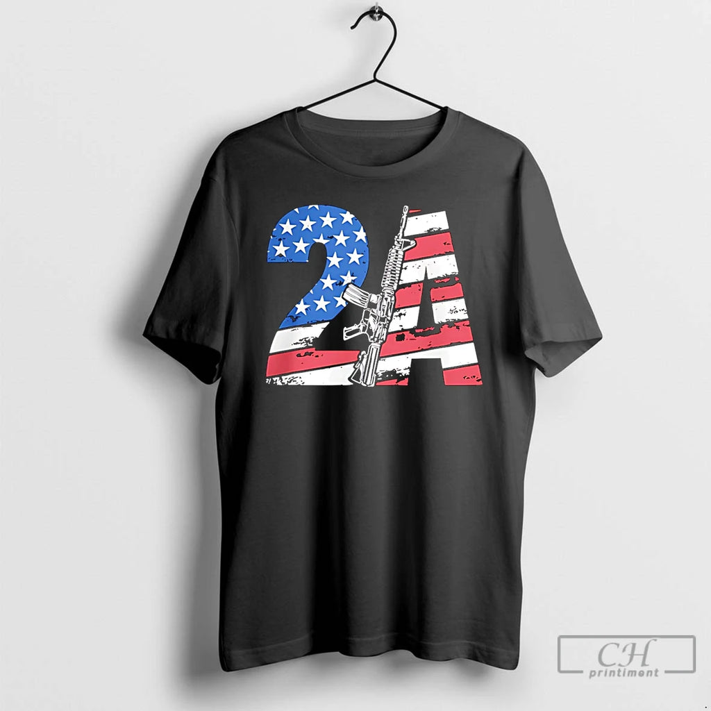 Premium 2a Vintage American Flag T-Shirts, Hoodie, Sweatshirt | PopFlextees.com