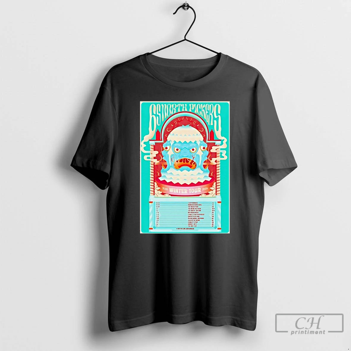 Premium 65 North Pickers Winter 2025 2026 Tour T-Shirts, Hoodie, Sweatshirt | PopFlextees.com