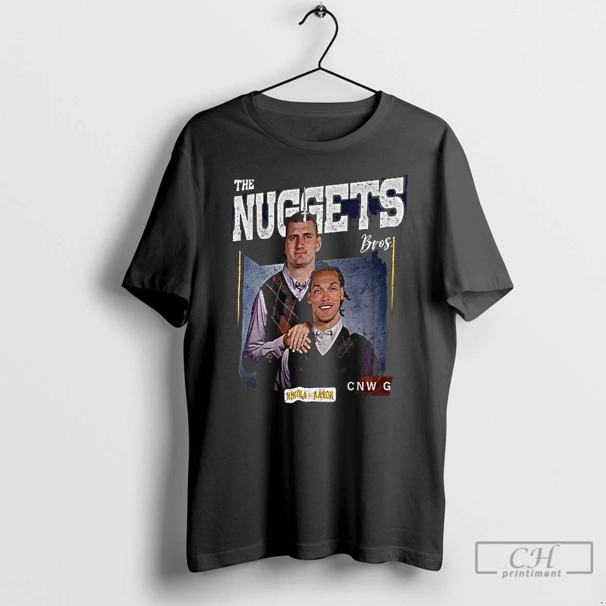 Premium Aaron Gordon Nikola Jokic Denver Basketball Nuggets Bros T-Shirts, Hoodie, Sweatshirt | PopFlextees.com