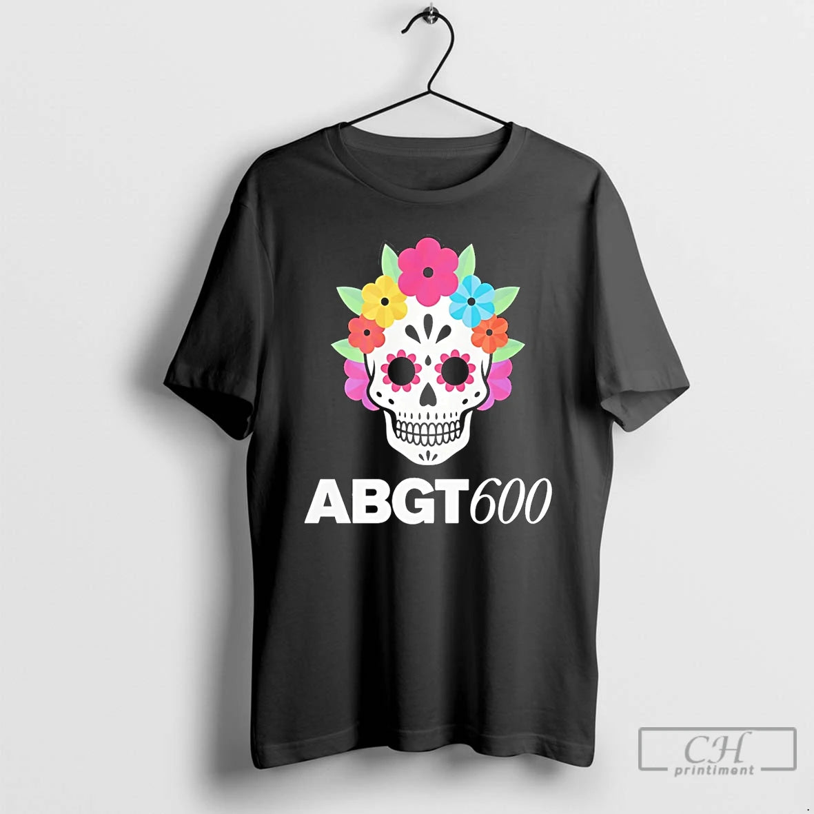 Premium Abgt 600 Skull Floral T-Shirts, Hoodie, Sweatshirt | PopFlextees.com