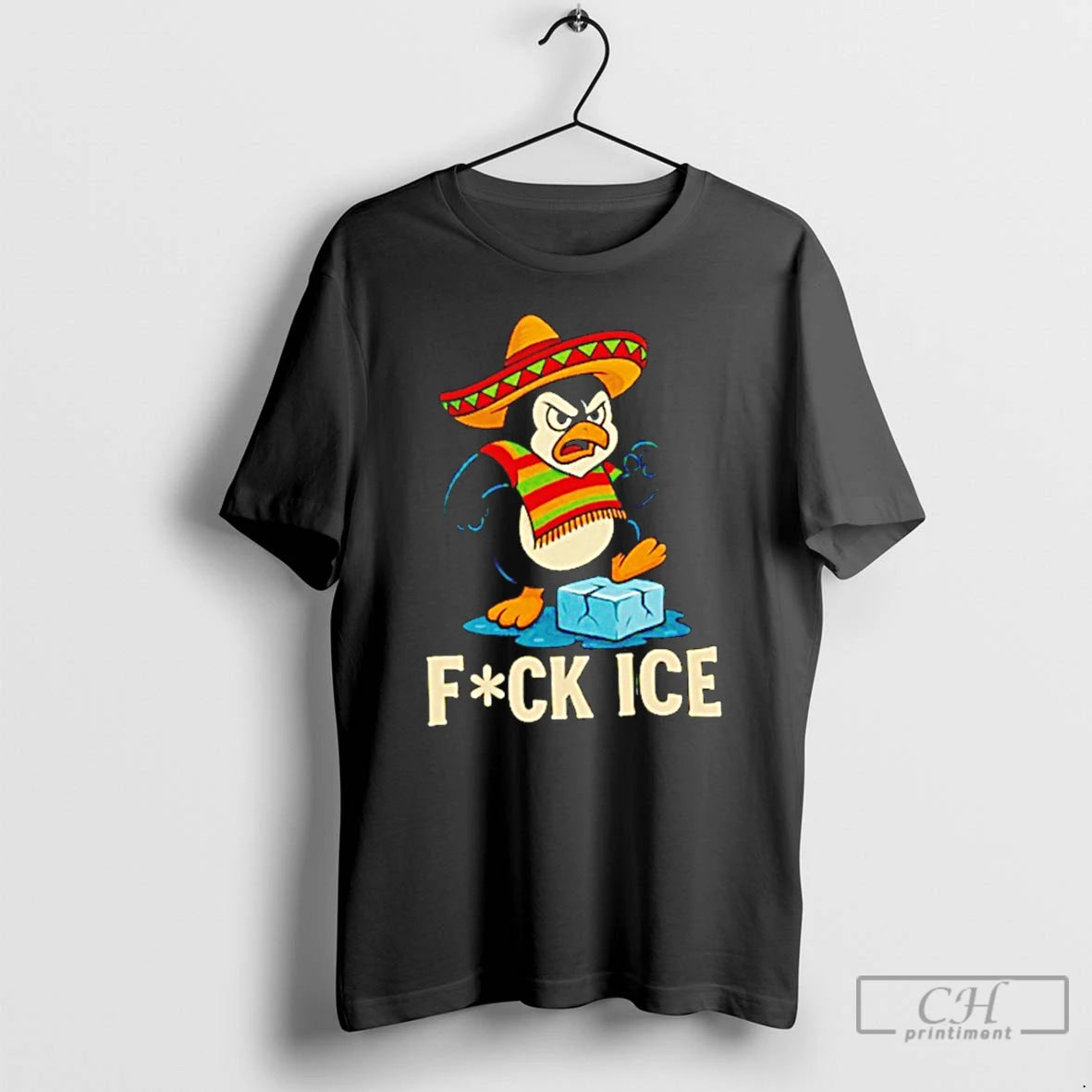 Premium Abolish Ice Angry Penguin Fuck Ice T-Shirts, Hoodie, Sweatshirt | PopFlextees.com