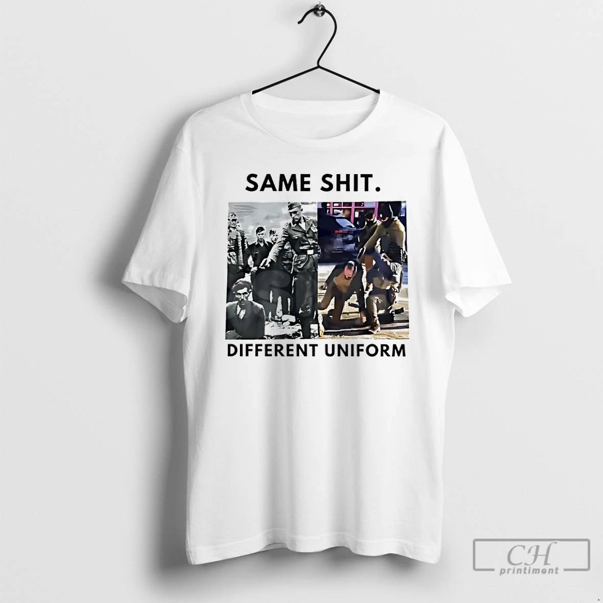 Premium Abolish Ice Different Uniform Same Shit Graphic T-Shirts, Hoodie, Sweatshirt | PopFlextees.com