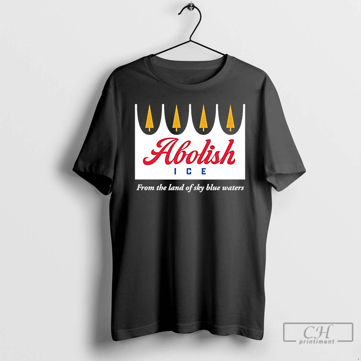 Premium Abolish Ice In Minnesota From The Land Of Sky Blue Waters T Shirts Sweater Hoodie, Sweatshirt | PopFlextees.com