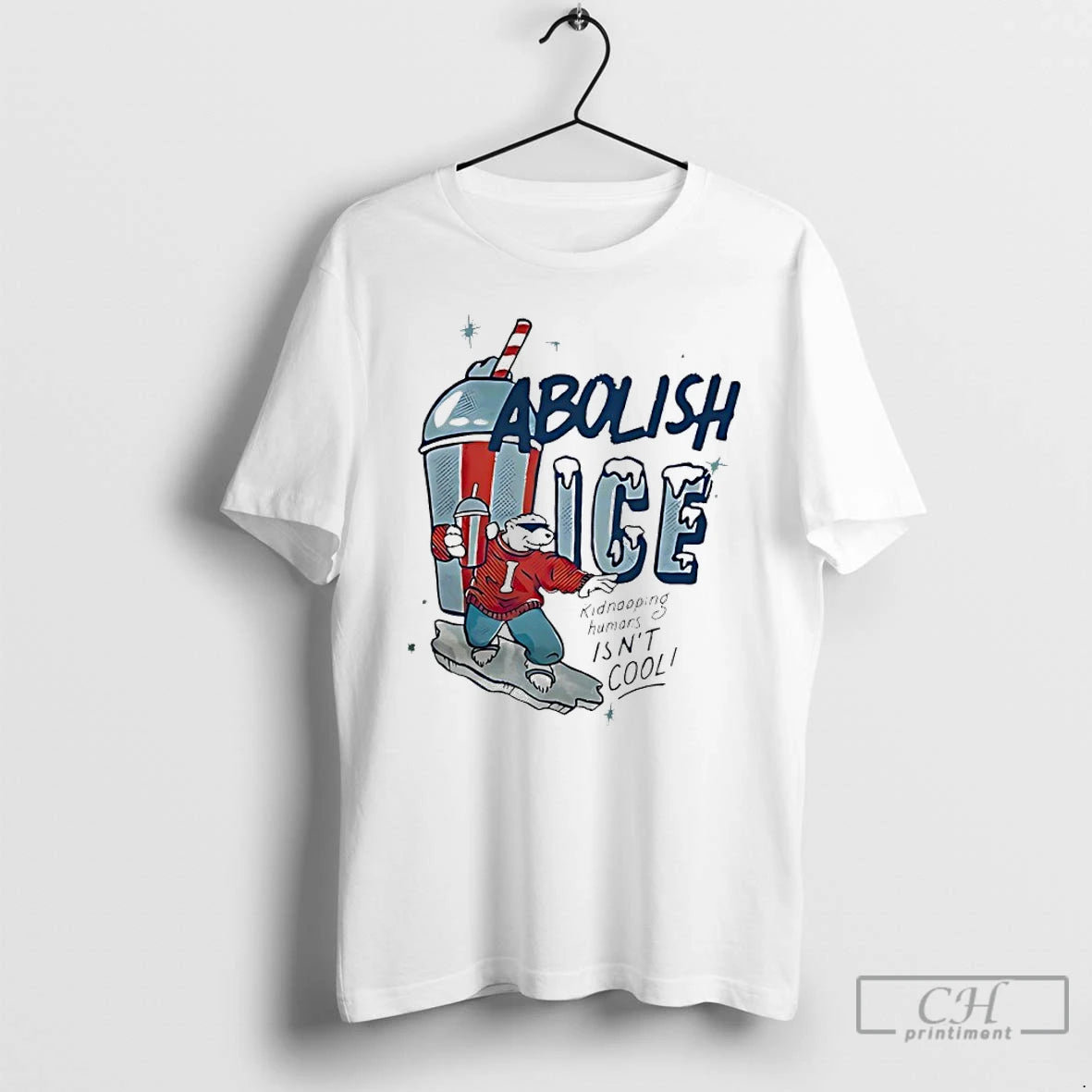 Premium Abolish Ice Kidnapping Humans Isnt Cool T-Shirts, Hoodie, Sweatshirt | PopFlextees.com