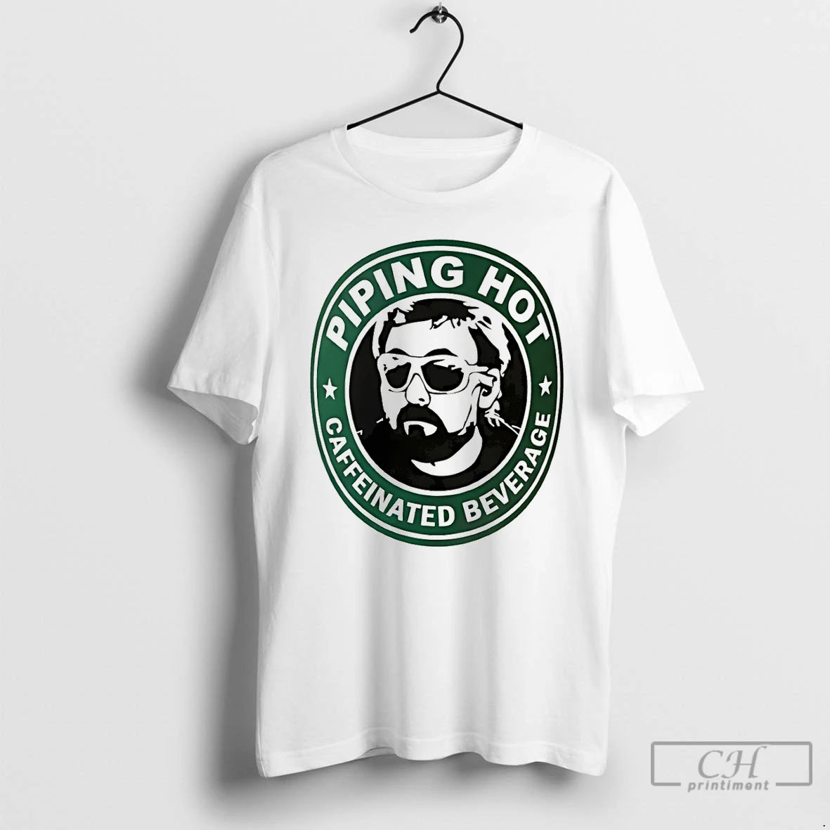 Premium Adam The Woo Piping Hot Caffeinated Beverage T-Shirts, Hoodie, Sweatshirt | PopFlextees.com