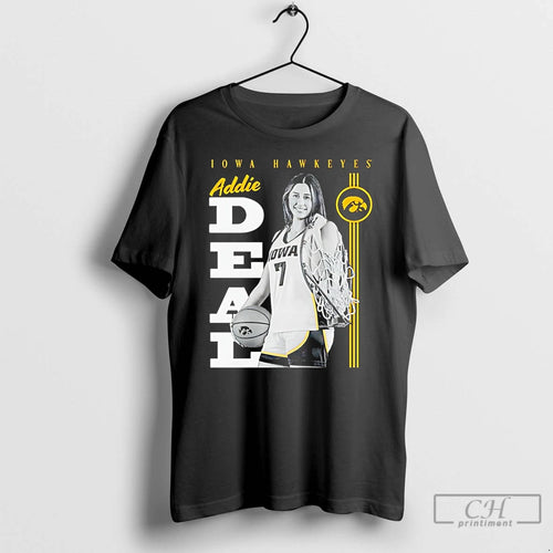 Premium Addie Deal Iowa Hawkeyes Portrait T-Shirts, Hoodie, Sweatshirt | PopFlextees.com