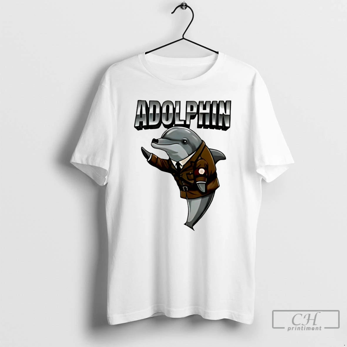 Premium Adolphin Dolphin X Adolf Hitler Nazi Uniform T-Shirts, Hoodie, Sweatshirt | PopFlextees.com