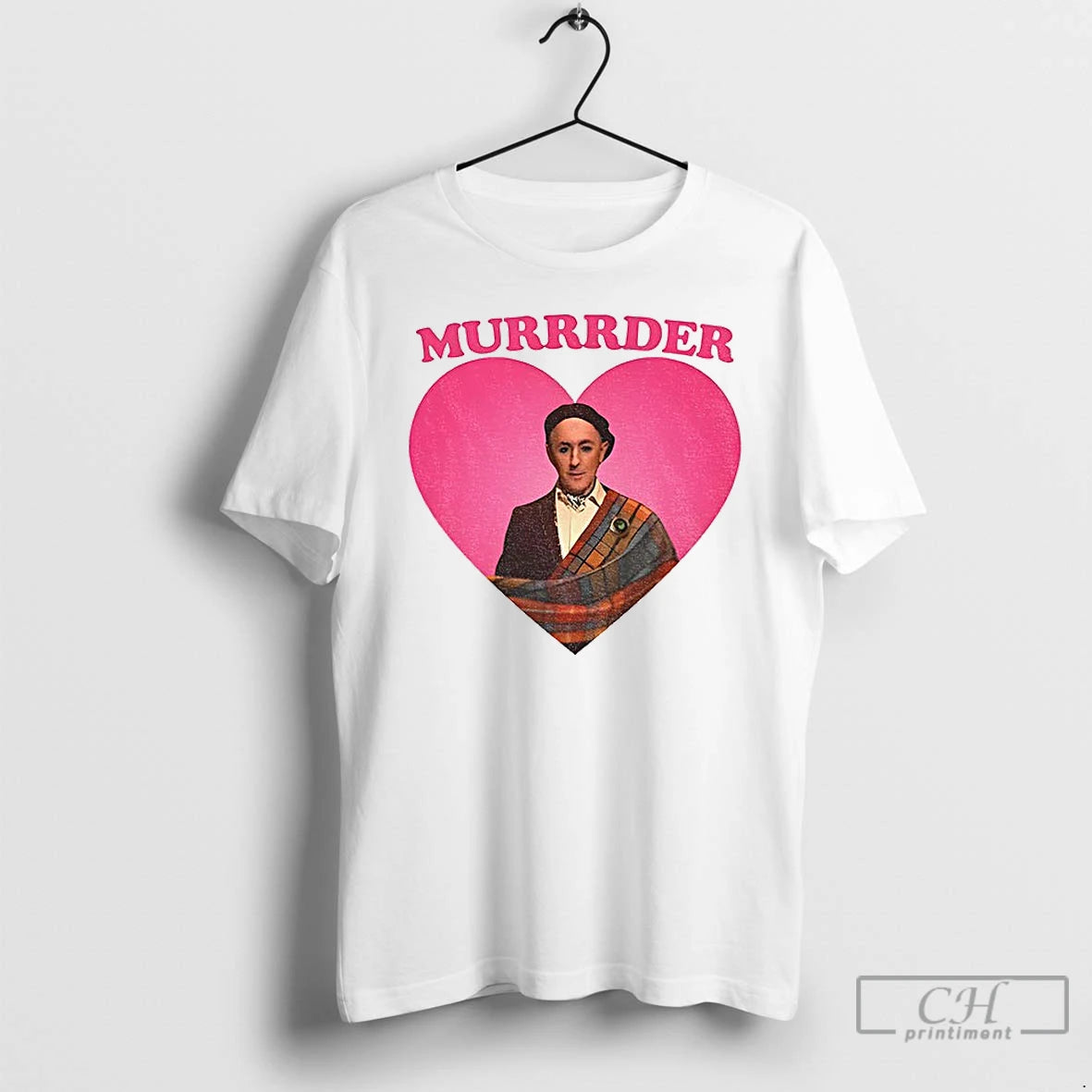 Premium Alan Cumming Murrrder Pink Love The Traitors Tv Show T-Shirts, Hoodie, Sweatshirt | PopFlextees.com