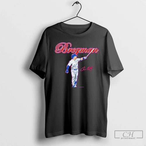 Premium Alex Bregman Signature Chicago Slugger Swing T-Shirts, Hoodie, Sweatshirt | PopFlextees.com
