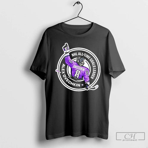 Premium Alex Ovechkin Nhl All Time Goals Leader T-Shirts, Hoodie, Sweatshirt | PopFlextees.com