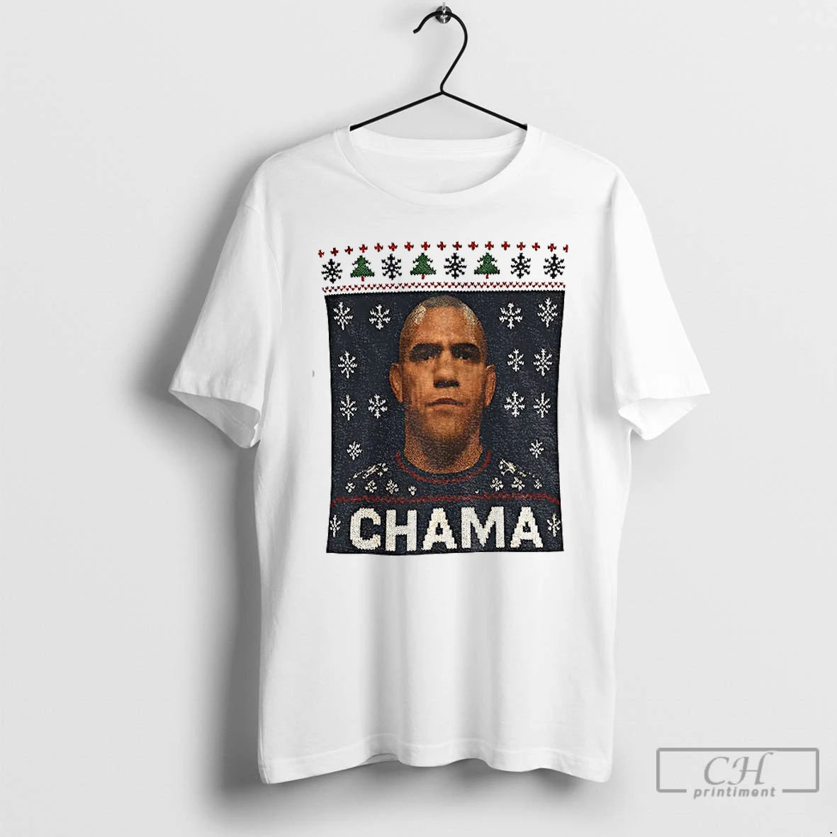 Premium Alex Pereira Chama Ufc Merry Christmas T-Shirts, Hoodie, Sweatshirt | PopFlextees.com